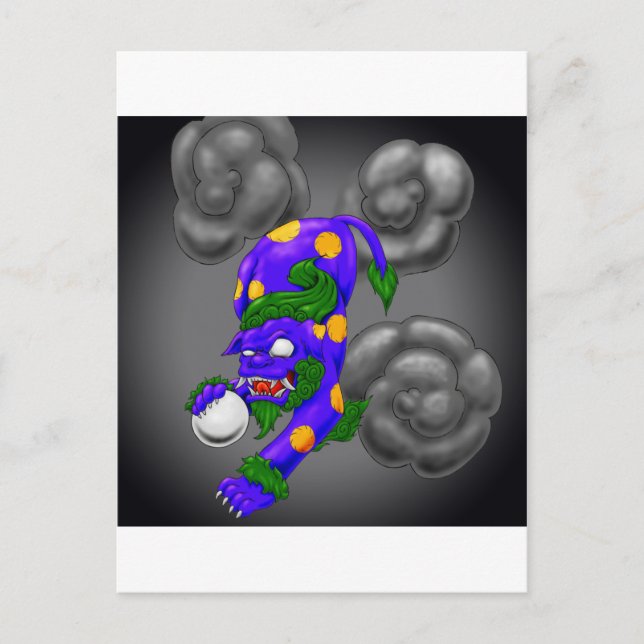 Foo Hund Vykort (Framsida)