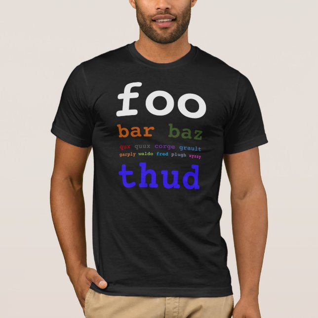 Foo pub t-shirt (Framsida)