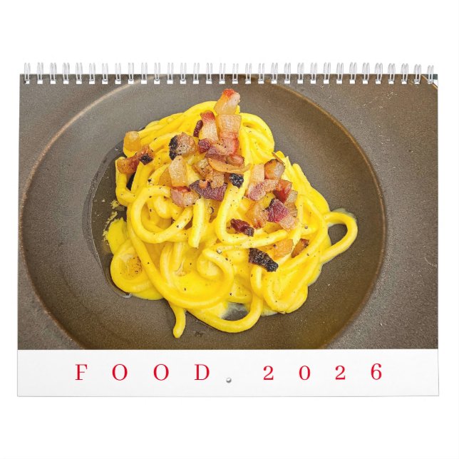Food 2026 calendar kalender (Omslag)