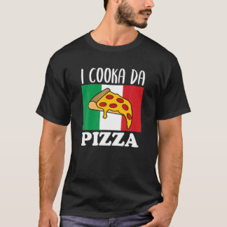 Food Älskare I Cooka Da Pizza Italie Food Meme Ita T Shirt