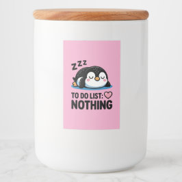 Food and Beverage Label Set Mat Etikett