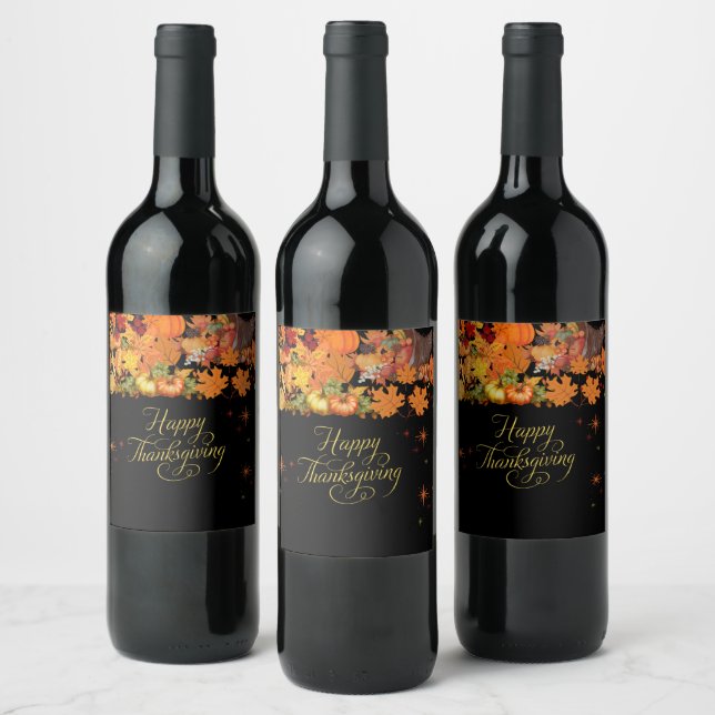 Food and Beverage Label Set Vinflaska Etikett (Flaskor)