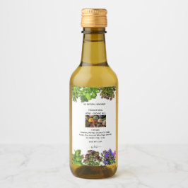 Food and Herbal Blend Label Set Vinetikett