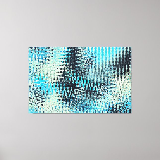 Food Art Liquid Paint Abstrakt 2021 Canvastryck (Framsida)