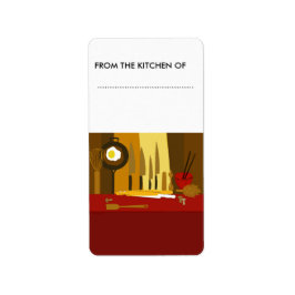 Food Burk Goodies Cook Culinary Knivar Spoon Adressetikett