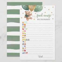 Food Emoji Pictionary Play Sage Nalle