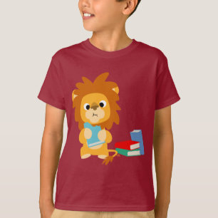 Food for Think Tecknad Lejon Children T-shirt