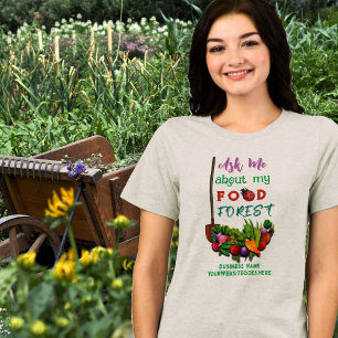 Food Forest Garden Slay Business T Shirt