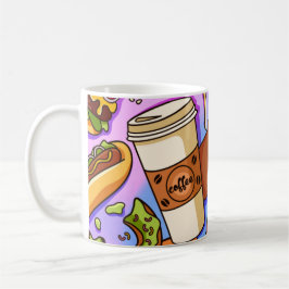 Food kärlek kaffemugg