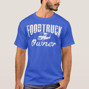 Food Lastbil Lettering Street Food Pop-up Restaura T Shirt