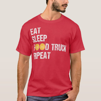 Food Lastbil Shirt Funny Eat Sommer Food Lastbil Ä T