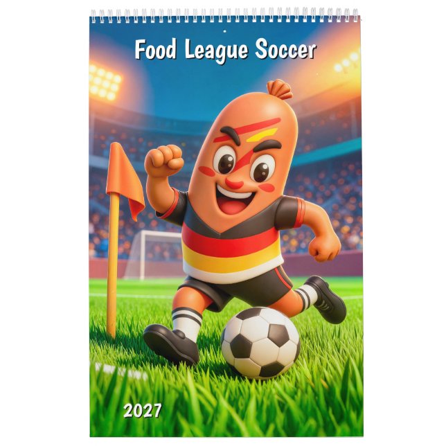 Food League Soccer Kalender (Omslag)
