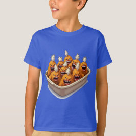 Food Monsters EVIL CHICKEN NUGGETS T Shirt
