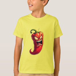 Food Monsters EVIL CHILI PEPPER T Shirt