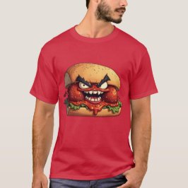 Food Monsters EVIL MEATBALL SUB T Shirt