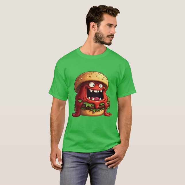 Food Monsters EVIL SLOPPY JOE T Shirt (Hel framsida)