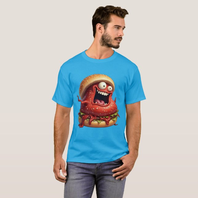 Food Monsters EVIL SLOPPY JOE T Shirt (Hel framsida)