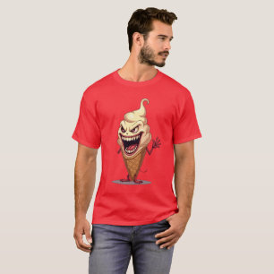 Food Monsters ICE CREAM CONE T Shirt