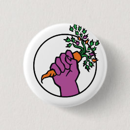 Food Not Bombs logotyp Knapp