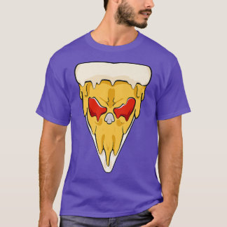 Food Pizza Ansikte T Shirt