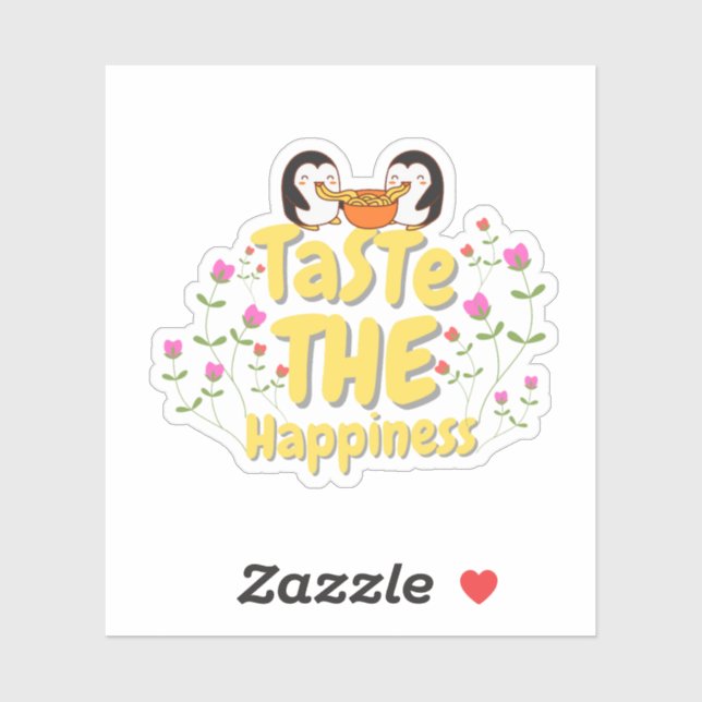 Food Quote Sticker  Klistermärken (Ark)