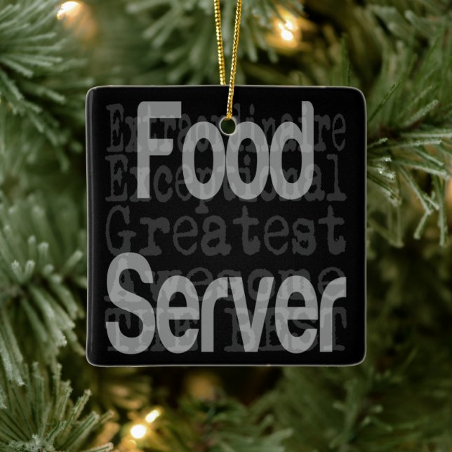Food Server Extraordinaire Julgransprydnad Keramik (Träd)