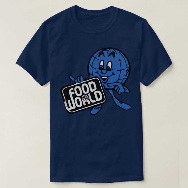 Food World TShirt T Shirt (Design framsida)