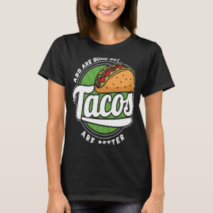 Foodahotell Lifestyle Tacos Enthusiast Mexikanska T Shirt