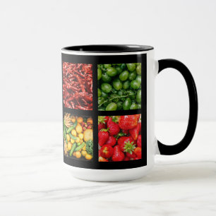 Foodie anpassningsbar monogram mugg 3