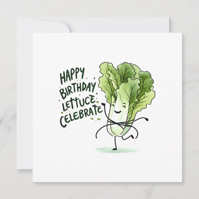 Foodie Birthday Card (Framsida)