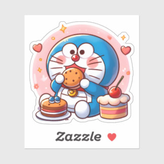 Foodie Doraemon Klistermärken