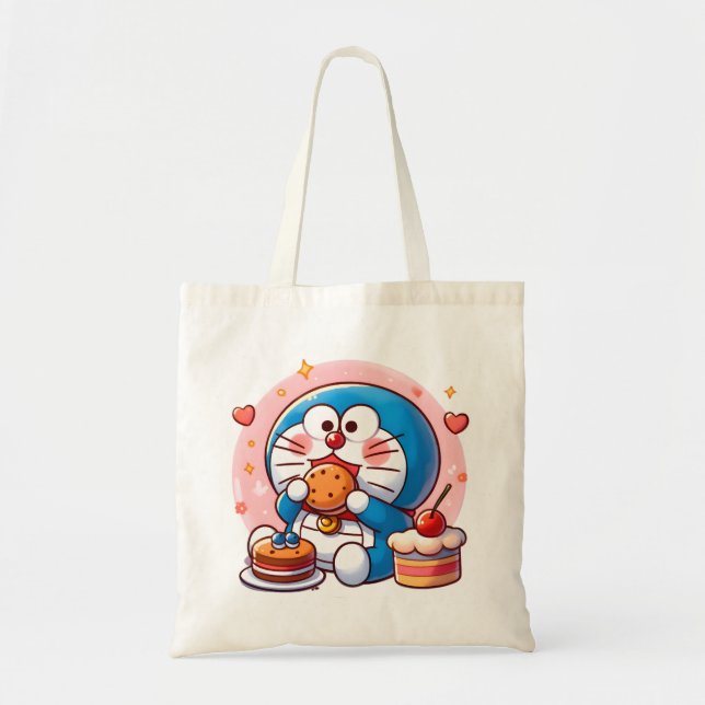 Foodie Doraemon Tygkasse (Framsidan)