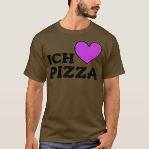 Foodie Food Älskare Pizza Pun I Kärlek Pizza på ty T Shirt