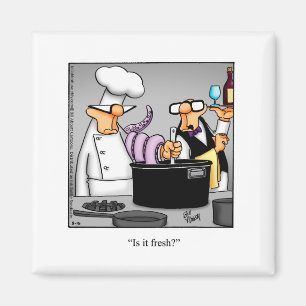 Foodie Humor Kaffe Magnet
