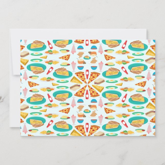 Foodie inbjudningar (Framsida)