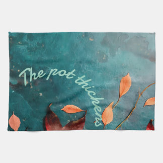 Foodie kitchen towel by Sommer Hamilton Kökshandduk