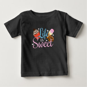 Foodie Life är sött bakande citat - Cupcake konst T Shirt