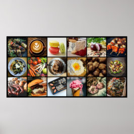 Foodie/poster av ost poster