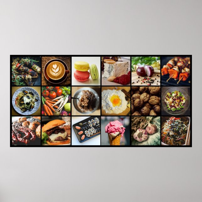 Foodie/poster av ost poster (Framsidan)