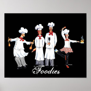 Foodies affisch