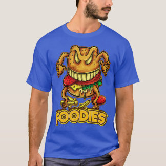 Foodies Burger Hamburger Cheese Burger T Shirt