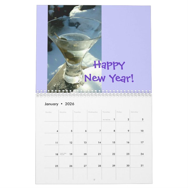 Foodies kalender (Jan 2026)