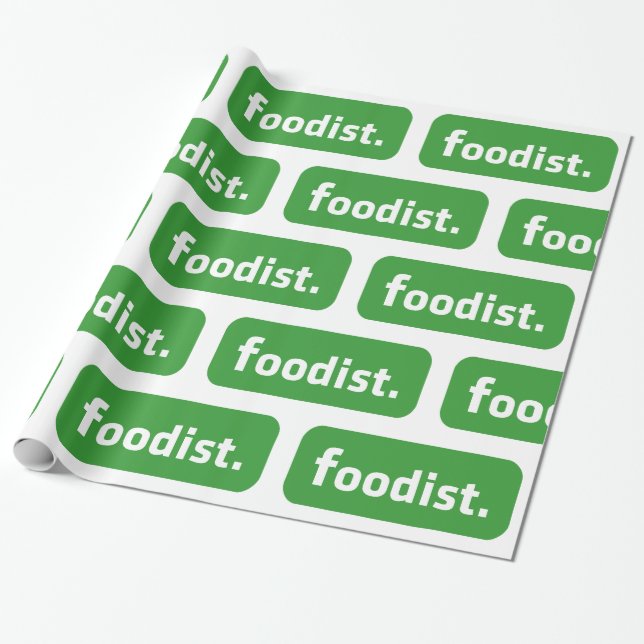 Foodist. Presentpapper (Utrullad)