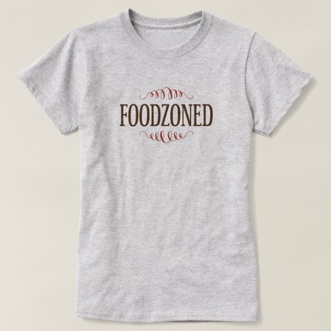 Foodzoned Cannibal Humor T Shirt (Design framsida)