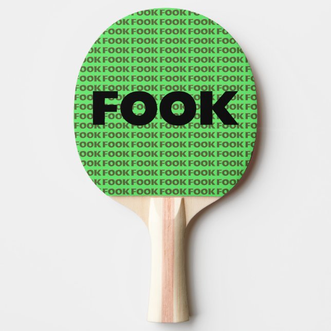 Fook ping pong paddle pingisracket (Framsidan)