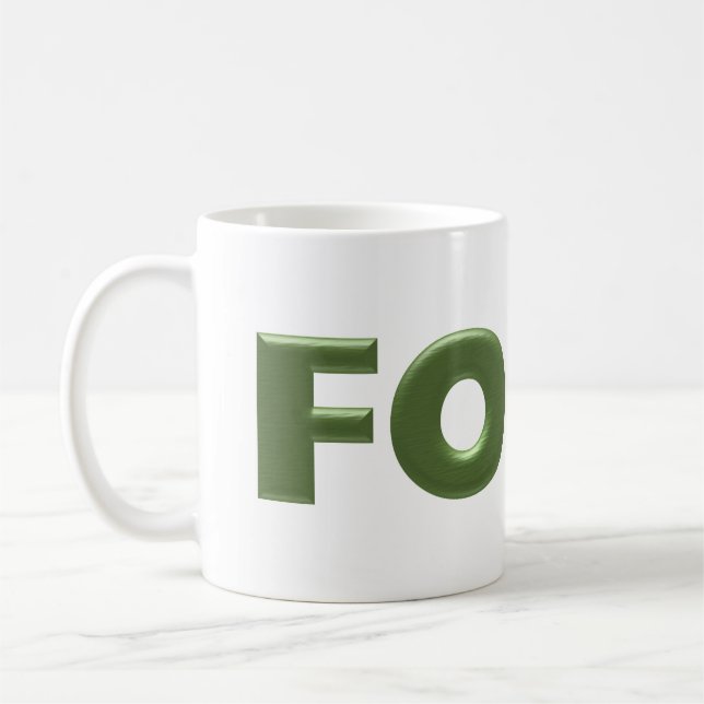 Fook White mugg (Vänster)