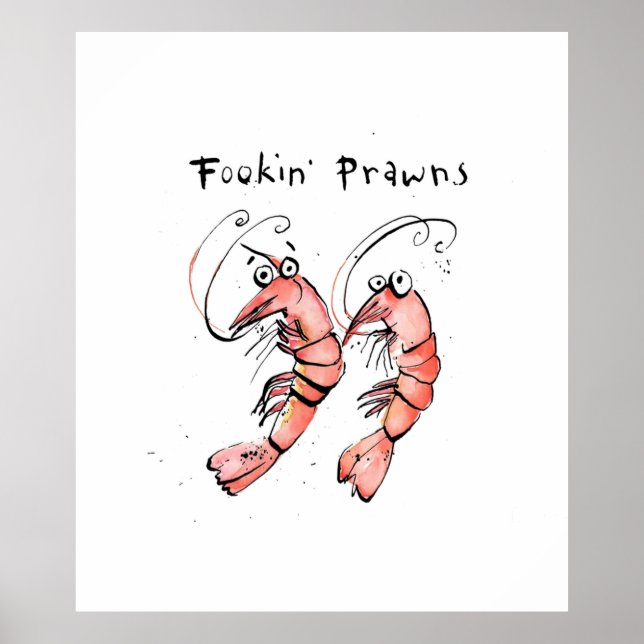 Fookin Prawns Poster (Framsidan)