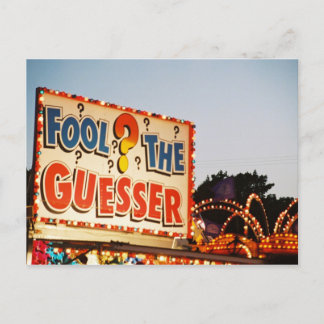 Fool Guesser Vykort