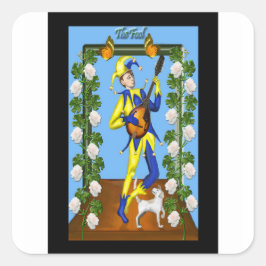 Fool - Sticker Fyrkantigt Klistermärke