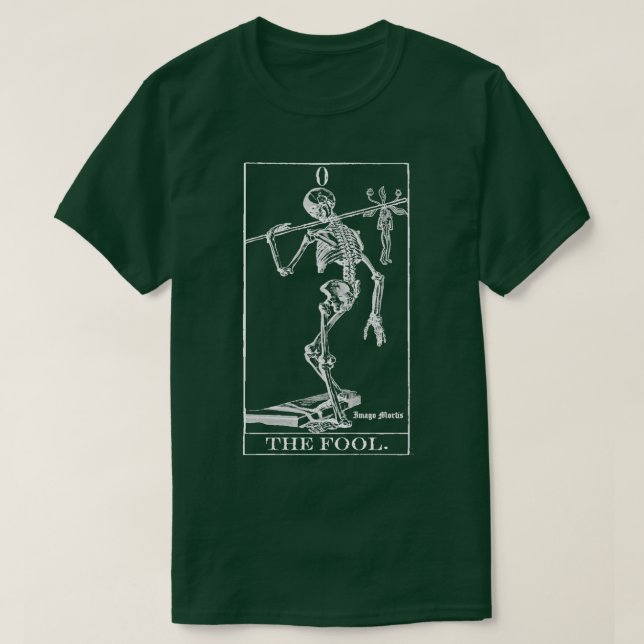 Fool Tarot 0 T Shirt (Design framsida)
